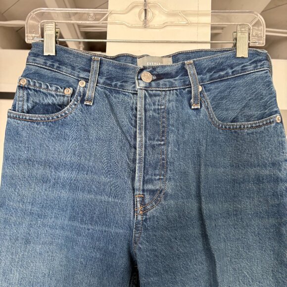 EVERLANE The Way-High® Jean Medium Washed Blue Size 27 - Picture 7 of 10